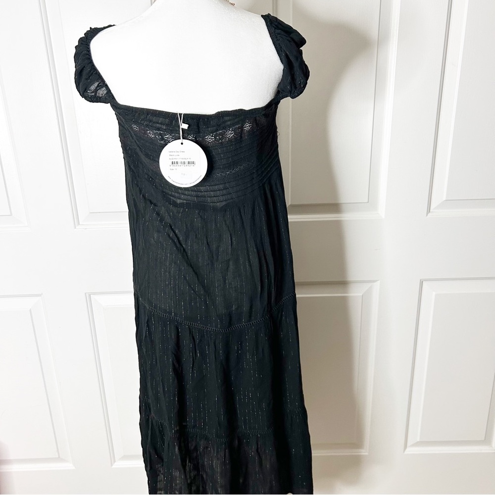 NWT auguste isabella day dress black lure (6) - Picture 7 of 7